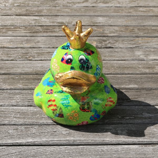 Spardose Ente "Ducky"  dunkelgrün von Pomme Pidou Bild 1